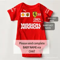 在飛比找蝦皮購物優惠-FERRARI Baby Career Onesies - 