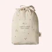 Fitted Sheet - Bumble Bee Print by Nature Baby | the memo