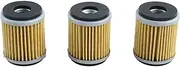 JZGRDN 3PCS Oil Filter 5D3-13440-02-00 5TA-13440-00-00 5D3-13440-09-00 Compatible with Yamaha XT250 XT 250 2008-2020