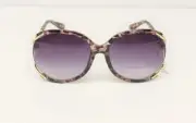 Nine West Gold Leopard Print Butterfly Womens Sunglasses 100%UVA-UVB 54696RNJ903