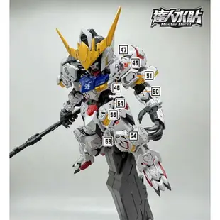 【鋼普拉】現貨 大林水貼 螢光水貼 鐵血的孤兒 MGSD GUNDAM BARBATOS 巴爾巴托斯 獵魔鋼彈