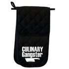 Culinary Gangster Knife V3 - Novelty Mitt Kitchen Glove Mitts Double Oven Gloves