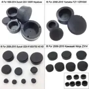 For Suzuki GSXR 600 750 1000 Hayabusa GSX1300R Frame Plugs Screw Cap Rubber Set