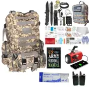 Ultimate All in One Survival Kit For Camping Hunting Hiking Bug Out Bag