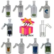 Blind Box 1pc 14mm 45° Ash Catcher Shower Head for Smoking Hookah Random Style