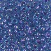 Amethyst/Aqua Miyuki Seed Beads 6/0 (6-91827-TB)