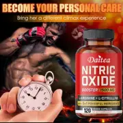 Nitric Oxide Booster 1500mg - L-Arginin, L-Citrulline - 30 to 120 Capsules