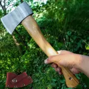 Small Hand Axe Best Hatchet Tool Camping Tomahawk Wood Wooden Handled Kindling