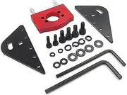 Toy Accessories B28 2835 2850 Brushless Motor Mount Holder Water Cooling Bracket 19/21mm Spacing Compatible with RC Boat Marine Speed Mono
