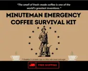 Minuteman Emergency Preparedness Survival Coffee Kit - Prepper | SHTF | Off Grid