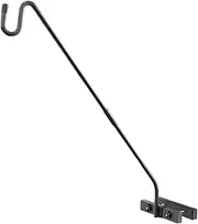 Fence Deck Hook Bird Feeder Hanger Lantern Light Hanger Heavy Duty Weatherproof Sturdy for Flower Basket Planter Deck Lawn