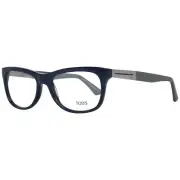 Tod's TO 5124 Men Dark Blue Optical Frame Plastic Solid Oval Casual Eyeglasses