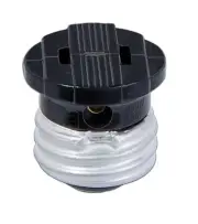 B&P Lamp Medium Base Socket to Outlet Adapter