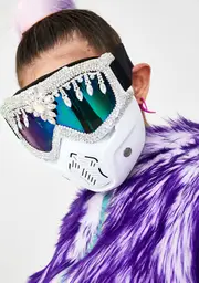 [The Lyte Couture] Rhinestone Mask Goggles