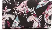 [Vera Bradley] Women's Cotton Trifold Clutch Wallet with RFID Protection