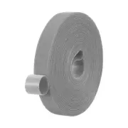 0.8" x 33FT Hook and Loop Tape, Double-Sided Nylon Strips Cable Ties, Gray