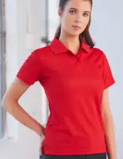 WYE l SHORT SLEEVE l COOLDRY MINI PIQUE POLO l LADIES