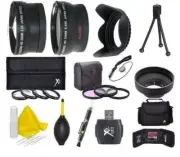 Camera Accessory Kit For Nikon D5600 D3500 D3400 w/18-55mm Lens