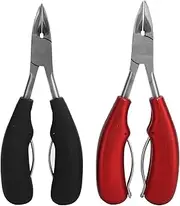 Nail Clipper Set, 2Pcs Portable Nail Clippers Professional Pedicure Tools Set Nail Pedicure Ingrown Toenail Olecranon Tool Kit