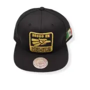 Mitchell & Ness Mexico Hecho in Mexico Gold Emb Adjustable Snapback Hat Cap