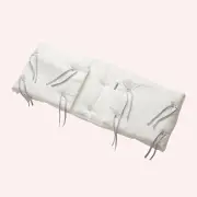 Leander Cot Bumper - Snow by Leander | the memo