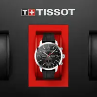 在飛比找PChome24h購物優惠-TISSOT 天梭 T-Sport系列 PRC200 競速三