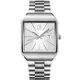 【瑞士 CK手錶 Calvin Klein】流行時尚方型紳士錶 不銹鋼錶帶 礦物抗磨玻璃 日常生活防水(K3L31166)