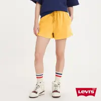 在飛比找Yahoo奇摩購物中心優惠-Levis Gold Tab金標系列 女款 抽繩闊腿棉短褲 