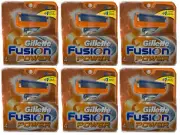 Gillette Fusion Power Refill Razor Blade Cartridges, 8 Ct. (Pack of 3)