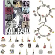 2024 Music Lover Taylor Swift Christmas Advent Calendar Bracelet Kit 24 Days Countdown Diy Jewelry Bracelet Surprise Gift