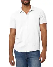 Velvet by Graham & Spencer Christian02 Cotton Crepe Button Down Shirt