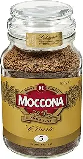 [Moccona] Classic Medium Roast Freeze Dried Instant Coffee, 200g