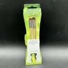 EcoTools Enhancing Eye Brush Duo | 4-in-1 Vegan Makeup Brushes NWT - Damaged Box