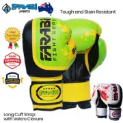 Boxing Gloves Sparring Training MMA Punching Bag Mitts Gel Pad Farabi Aesthetic