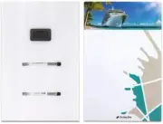 A Tropical Cruise Comes with Magnetic Dry Erase Board, 2 Markers, 1 Eraser