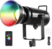 NEEWER CB 300C RGB LED Video Light with Reflector, 300W, APP/2.4G Control