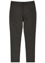 Paige Stafford Stretch-jersey Slim-leg Trousers - Khaki - 30 (W30 / S) 30 (W30 / S)