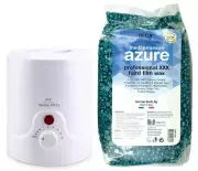 Hi Lift Wax Pro 200 Professional Wax Heater & Mediterranean Azure Hot Wax Beads