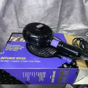 Hot Tools Professional Diffuser Dryer 1250W 2 Speed 2 Heats Model 1024 NEW!