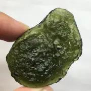114.5Ct Genuine MOLDAVITE Czech Republic Certificate of Authenticity