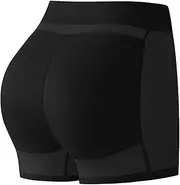 [Generic] Womens Butt Lifter Panties Seamless Padded Shapewear Tummy Control High Waisted Boyshorts Comfy Hip Enhancer Panties