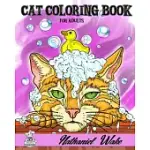CAT COLORING BOOK FOR ADULTS: DOMESTIC CATS - EXOTIC CATS - FANTASY CATS