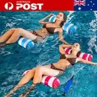 Portable Floating Water Hammock Toy Swimming Chair Inflatable Float Pool Bed AU