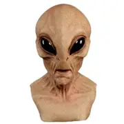 Alien Latex Mask Scary Horror Masks Comfortable Soft Halloween Cosplay Props