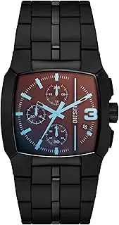 [Diesel] Men's Black Stainless Steel Cliffhanger Analogue Watch, 40mm