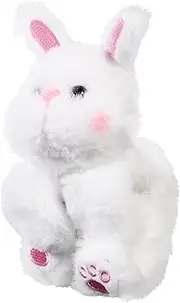 Sosoport Plush Rabbit Slap Band Animal Toys Wristband Snap Bracelets Pack for Boys and Girls Decorative