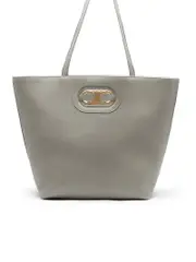 Celine Maillon Triomphe Tote Bag in Grey