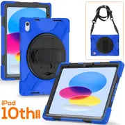 NZSTEM For iPad 10.9 Blue Tough Cover Shock Proof Case Fit 10th, 2022, Shock Proof Tough Case Cover Protector with Stylus / Pencil Holder, Designed by NZSTEM [TAAOEM0168]