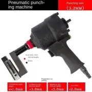 Industrial Pneumatic Punch Gun Metal Iron Plate Round Hole Punching Machine