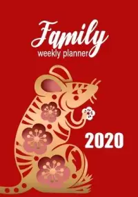 在飛比找博客來優惠-The Weekly Family Planner 2020